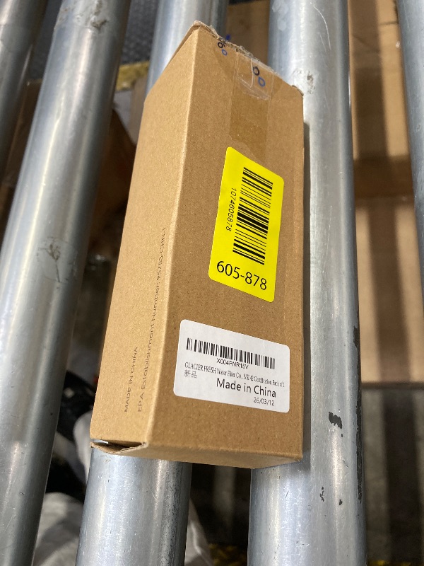 Photo 1 of ***FACTORY SEALED***GLACIER FRESH Water Filter Compatible with XWFE (Built-in CHIP), Replacement for GE XWFE, XWF Refrigerator Water Filter NSF/ANSI 42 Certification Pack of 1***FACTORY SEALED***