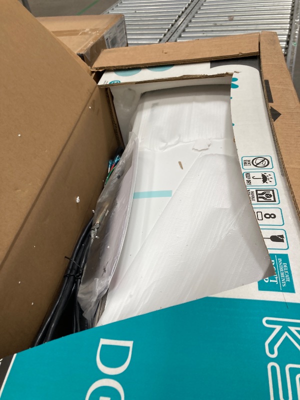 Photo 1 of ****It is used; it is unknown whether any parts are missing, and it is unknown whether it functions 100%***12000 BTU Mini Split Air Conditioner, 18.5 SEER2 208-230V Split Unit Ac and Heat Cool Up to 750 Sq.Ft, Ductless Air Conditioner w/Complete Installat