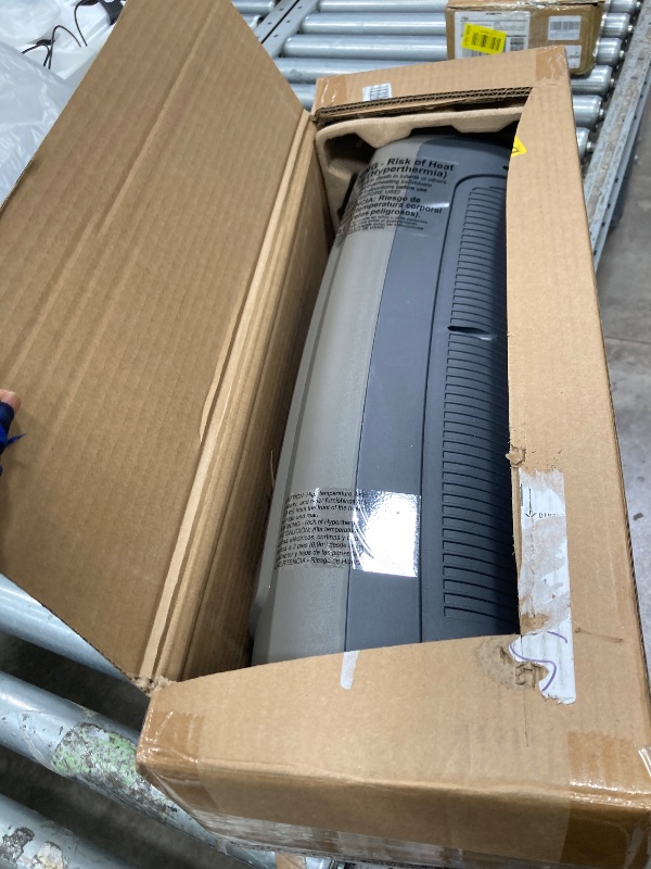 Photo 1 of **It is used; it is unknown whether any parts are missing, and it is unknown whether it functions 100%****Lasko Oscillating Digital Ceramic Tower Heater for Home with Adjustable Thermostat, Timer and Remote Control, 23 Inches, 1500W, Silver, 755320