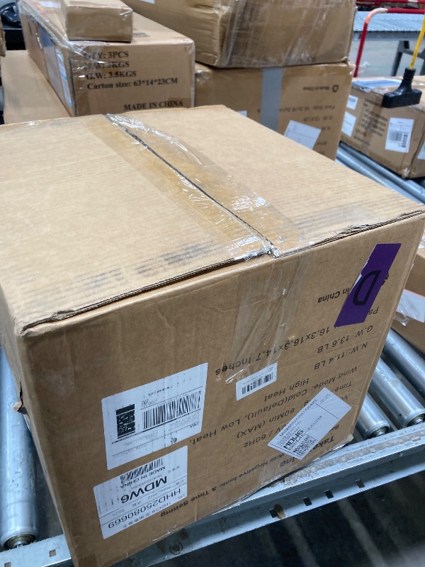 Photo 1 of ***It is broken—one side does not work—and it is being sold for parts; there are no returns, neither of the product nor of the money****Hooded Hair Dryer, 1500W Standing Hair Dryer with Time Settings, Touch Controls, 3 Temperature Modes, Height Adjustable