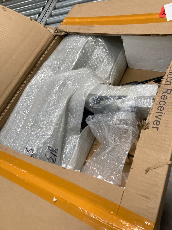 Photo 1 of ***It is used; it is unknown whether any parts are missing, and it is unknown whether it functions 100%.****Just-V Hitch Step for Pickup Truck Trailer Tow Hitch Step Textured Black Non-Slip Strong Steel Rear Bumper Step Hitch with Pin Lock U-Bolts 2" Hitc