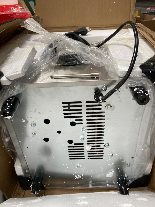 Photo 1 of *****It is used; it is unknown whether any parts are missing, and it is unknown whether it functions 100%.*****B0CKZ1CK1HVEVOR Commercial Hard Ice Cream Machine, 500W 1.32 Gal/Hour, Gelato Hard Serve Ice Cream Maker with 2.8L 304 Stainless Steel Cylinder,