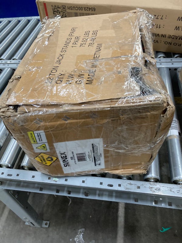 Photo 1 of ***It is used; it is unknown whether any parts are missing, and it is unknown whether it functions 100%.***SUNEX TOOLS 1522A 22-Ton Jack Stands, Pair