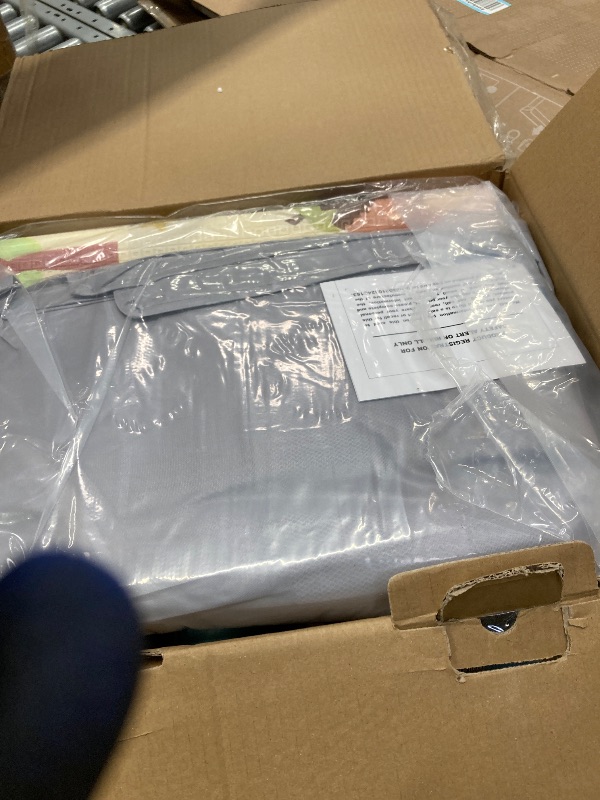 Photo 1 of ***It is used; it is unknown whether any parts are missing, and it is unknown whether it functions 100%.***Baby Playpen with Mat, 50x50 Inch Playpen with Mat Waterproof for Babies and Toddlers Play Pen Playards Safety Gate Fence Active Center Indoor