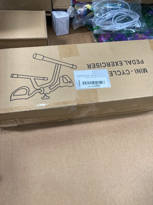 Photo 1 of **MISSING PARTS***RYGEO Pedal Exerciser Mini Exercise Bike for Leg and Arm Recovery Exercise Lightweight and Portable Floor Bike(Green)