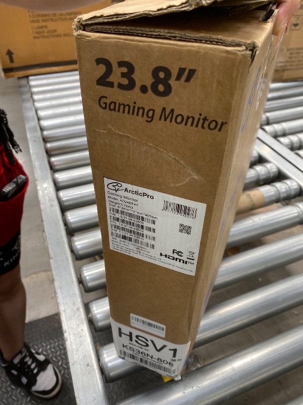 Photo 1 of ***** NO REFUND***** NO RETURN******ArcticPro Monitor 24inch Gaming Monitor 240Hz, FHD 1080p, 2ms Response Time, Adaptive sync, 3000:1 Contrast, PC Monitor, 3-Sided Frameless, Ultra Slim, 120% sRGB, Bluelight Filter, HDMI & DP Ports