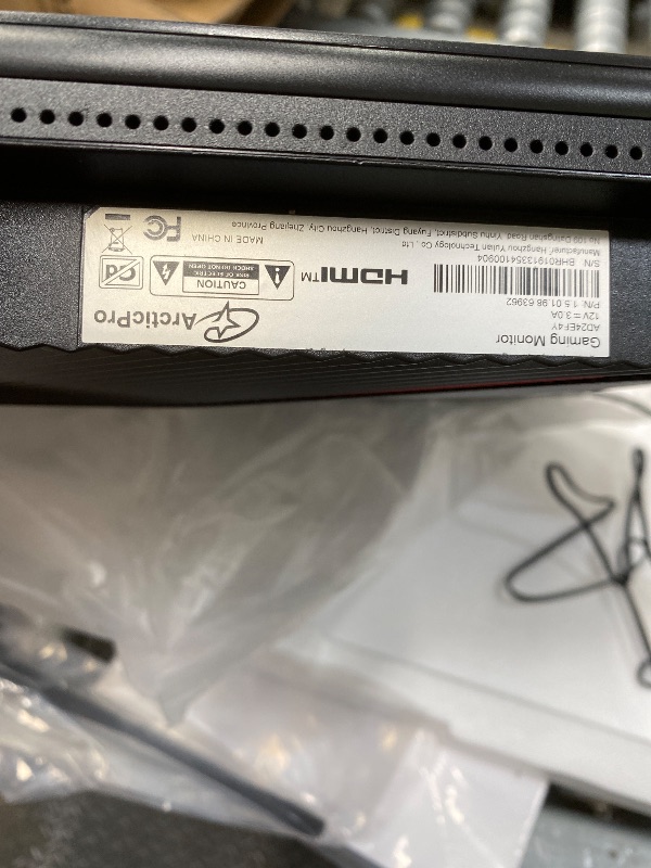 Photo 1 of ***** NO REFUND***** NO RETURN******ArcticPro Monitor 24inch Gaming Monitor 240Hz, FHD 1080p, 2ms Response Time, Adaptive sync, 3000:1 Contrast, PC Monitor, 3-Sided Frameless, Ultra Slim, 120% sRGB, Bluelight Filter, HDMI & DP Ports