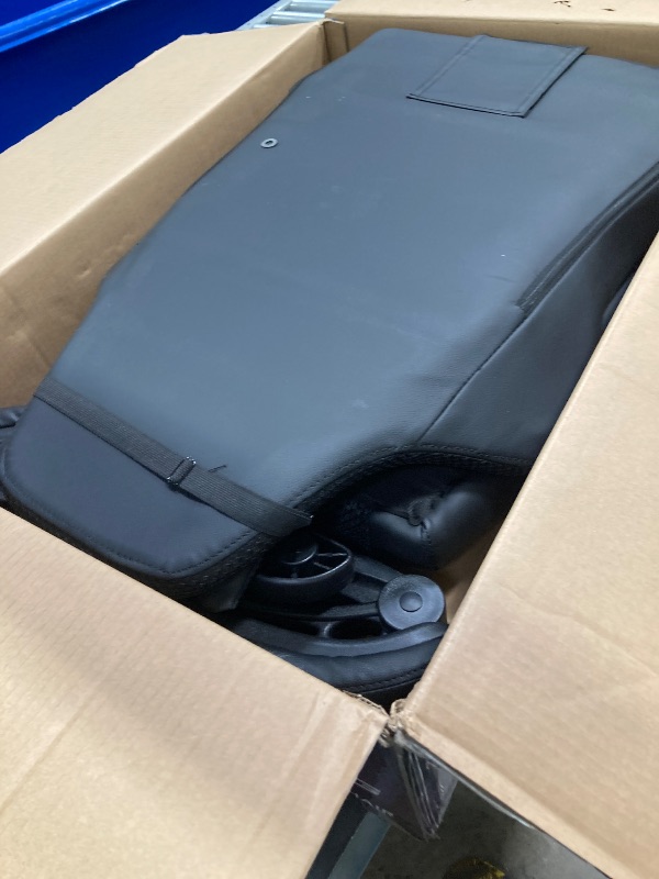 Photo 1 of ***MISSING PIECES -SELLING AS PARTS ONLY**** GTPLAYER RGB Gaming Chair with Footrest, LED Lights, Ergonomic Computer Chair with Linkage Armrest, Breathable Fabric for Home Office Desk - Video Game Chairs for Adults, Black RGB