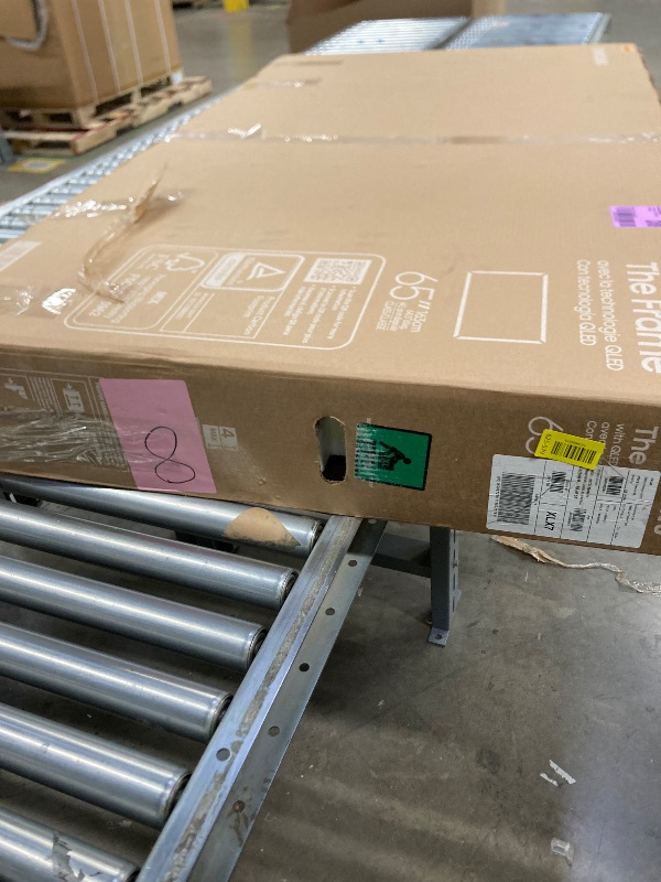 Photo 1 of ***PARTS ONLY****
****No Return****
****No REfundable*****
Samsung 65-Inch Class The Frame LS03F 4K QLED Smart TV (2025 Model) Slim Fit Wall Mount, Modern Frame Design, NQ4 AI Gen2 Processor, Art Mode, Artful Picture Quality, Samsung Vision AI, Alexa Bu