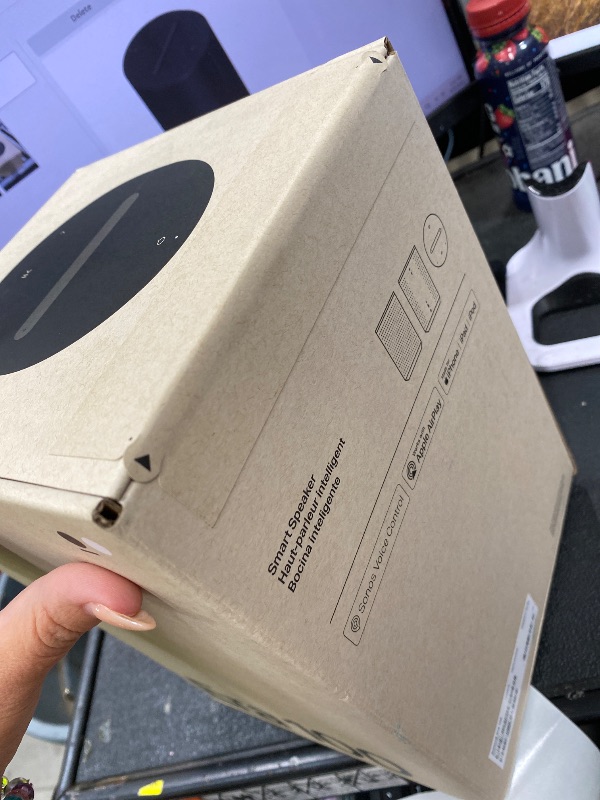 Photo 1 of ****** SEALED BY COMPANY******Sonos Era 100 - Black - Wireless, Alexa Enabled Smart Speaker