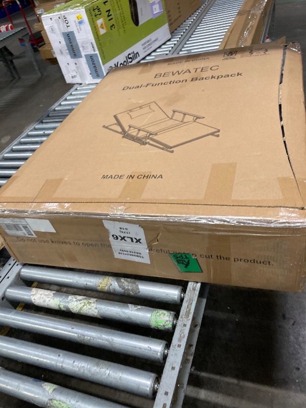 Photo 1 of ****It is used; it is unknown whether any parts are missing, and it is unknown whether it is even 100% functional***functional****Halosoul Electric Lifting Backrest 0-65° & 0-40° Leg Lift, Adjustable Power Bed Wedge Mattress with Soft Pillow Cover, Sittin
