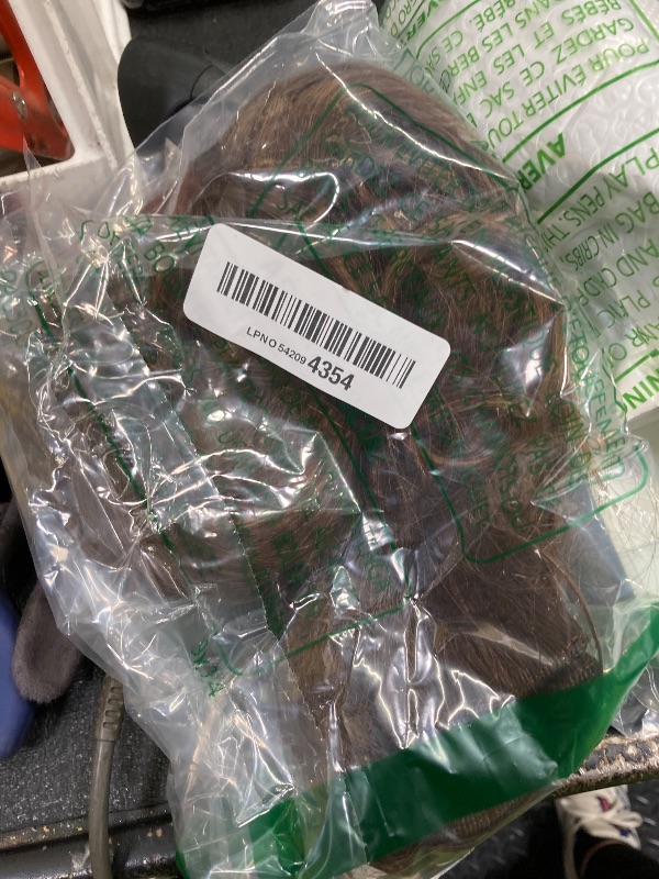 Photo 1 of ***USED***Ubetta Sew in Hair Extensions Real Human Hair, Weft Hair Extensions Human Hair Bundles 22 Inch 120G Dark Brown Balayage Light Brown Hair Extensions Real Human Hair Weft Weave Bundles for Women