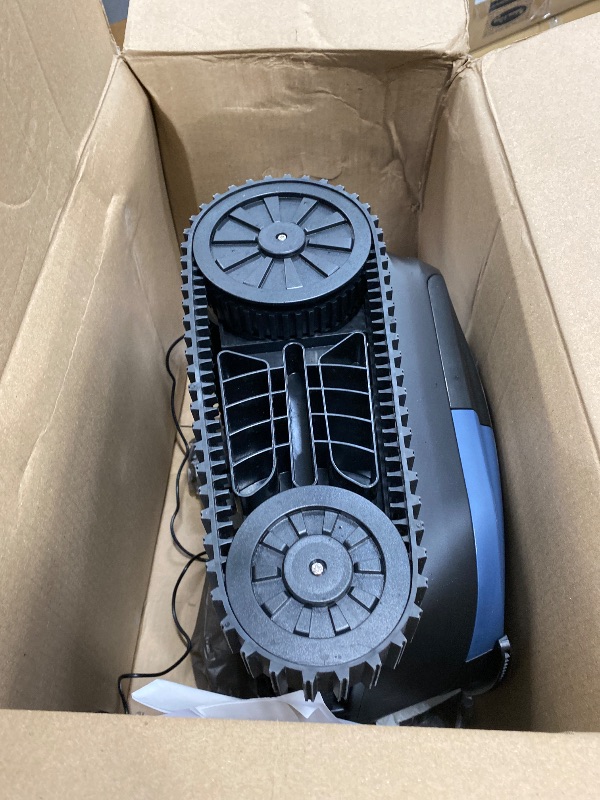 Photo 1 of ***Only to use for parts***Pondee X5 Cordless Robotic Pool Cleaner, Wall & Waterline Cleaning, Smart Navigation, Smart Precision Docking™, 180Mins Runtime, 4 Cleaning Modes, Pool Vacuum for Inground Pools up to 3,229 sq.ft