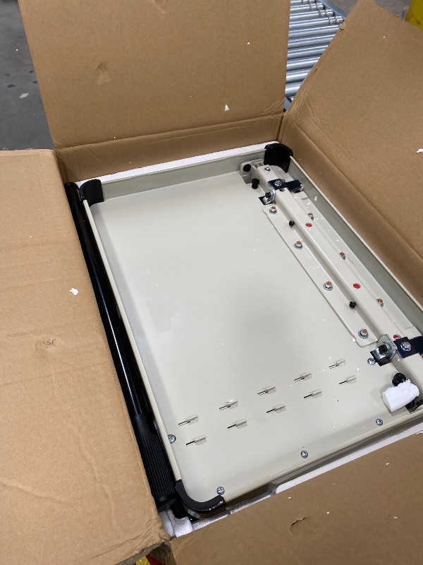 Photo 1 of 12 Inch Guillotine Paper Cutter Heavy Duty,Paper Cutter Heavy Duty for A4 Paper, 400 Sheet Capacity,White Paper Cutter Heavy Duty for Office Home School