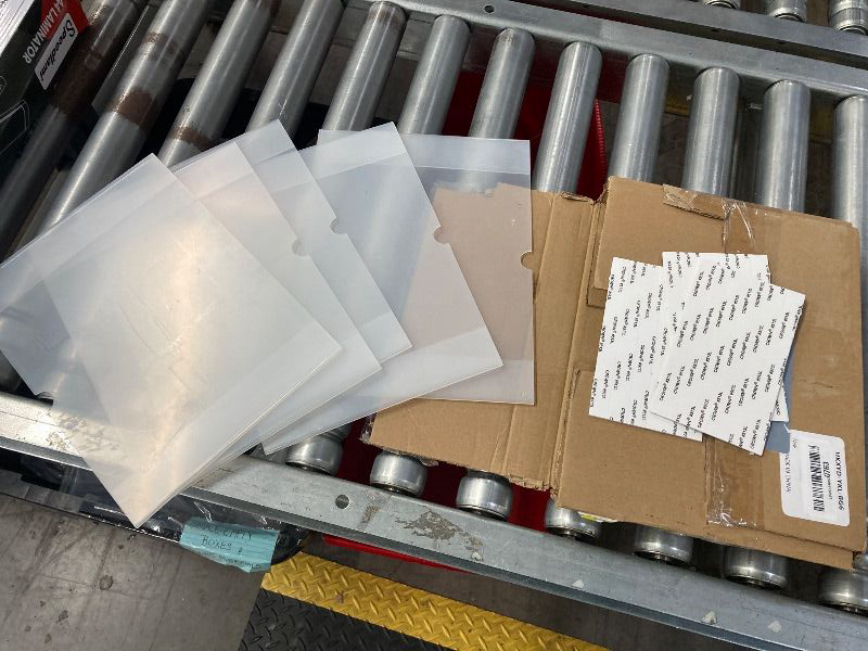 Photo 1 of ***SOME PIECES ARE SCRATCHED AND 1 IS MISSING***xydstay 6pack Acrylic Wall Sign Holder with Tape,8.5 X 11 Wall Mount Clear Plastic Sign Holder, Memo Document Menu Holder for Restaurant, Office, School, Store and Home Use,No Drilling***SOME PIECES ARE SCRA