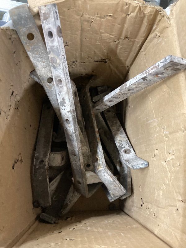 Photo 1 of ***DAMAGED-USED -SELLING AS PARTS ONLY*** WILLOW WEAVE 24" Fireplace Grate Wood Stove Grate Rack Fireplace Tools Rack Heavy Duty Solid Steel 10-Bars Log in Holder Easy Assembly Fire Grate for Indoor Hearth Outdoor Firepit Matt Black