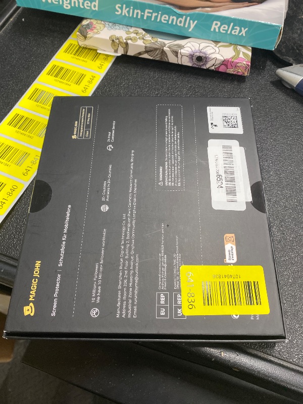 Photo 1 of ***ONLY 1***MAGIC JOHN 2 Pack for iPhone 17 Pro Max 6.9 inch Tempered Glass Screen Protector, Auto Dust-Elimination, Bubble Free, HD Clear, Easy Installation***ONLY 1***