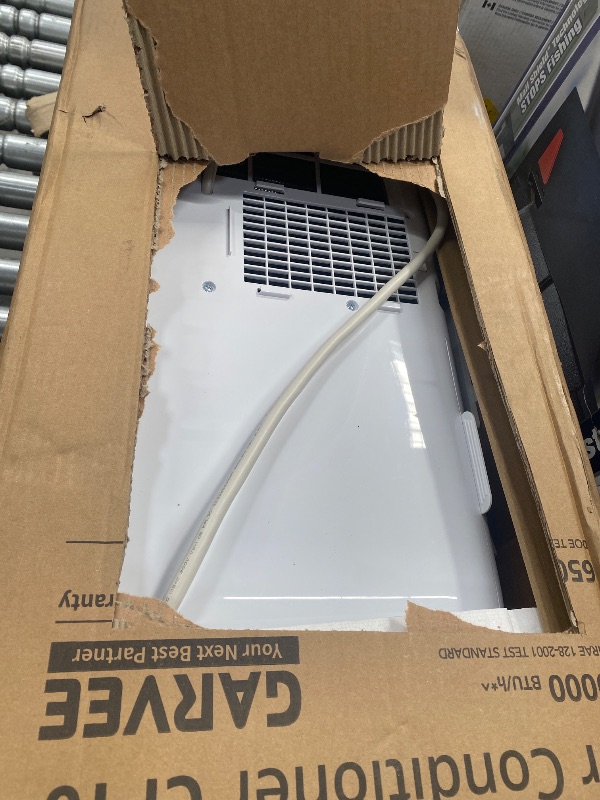 Photo 1 of **PARTS ONLY***10,000 BTU Portable Air Conditioners, Portable AC Unit Quiet 3-in-1 AC, Cools Rooms Up to 450 Sq.Ft, Dehumidifier & Fan, Sleep Mode, 24H Timer, Remote Control, Window Kit, White
