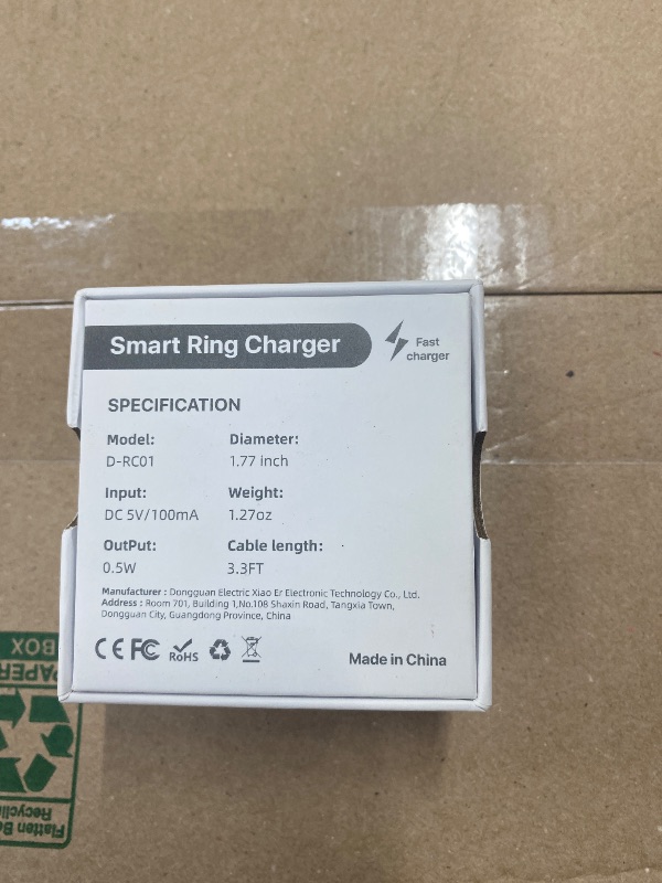 Photo 1 of **similar, believe it is for size 6**Compatible with Ou-ra Smart Ring Gen 4 charger - Size 8 - Fast Charging Dock,USB C Charger Block & USB-C Cable | Complete Charging Set for Smart Ring