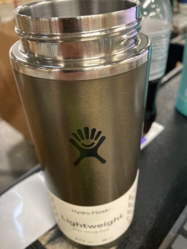 Photo 1 of **NO LID***Hydro Flask Lightweight Wide Flex Chug Cap - Insulated Stainless Steel Water Bottle 16 Oz Obsidian