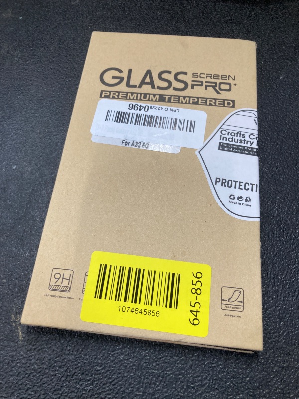 Photo 1 of [3+3 Pack] Galaxy A32 5G Screen Protector + Camera Lens Protector, 9H Hardness Tempered Glass, Scratch Resistant, HD Clear, Easy Installation, Bubble Free, Screen Protector for Samsung Galaxy A32 5G