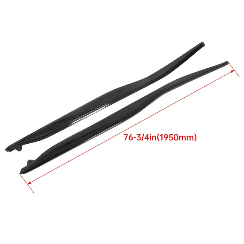 Photo 1 of  Style Side Skirt Extensions Splitter**I don't know the exact model, and I don't know which car brand it's for.**
