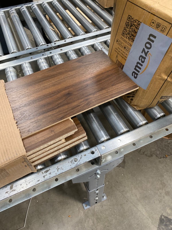 Photo 1 of *** NO RETURN- NO REFOUND --- ONE PART IS BROKEN*** South Shore Axess 5-Shelf Narrow Bookcase Natural Walnut, Contemporary