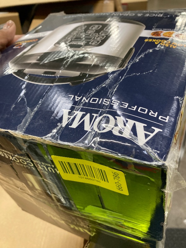 Photo 1 of ***wires are melted***AROMA® Professional Digital Rice Cooker, Multicooker, 4-Cup (Uncooked) / 8-Cup (Cooked), Steamer, Slow Cooker, Oatmeal Cooker, STS®, Auto Keep Warm, 2 Qt, Stainless Steel Exterior, ARC-954SBD***wires are melted***