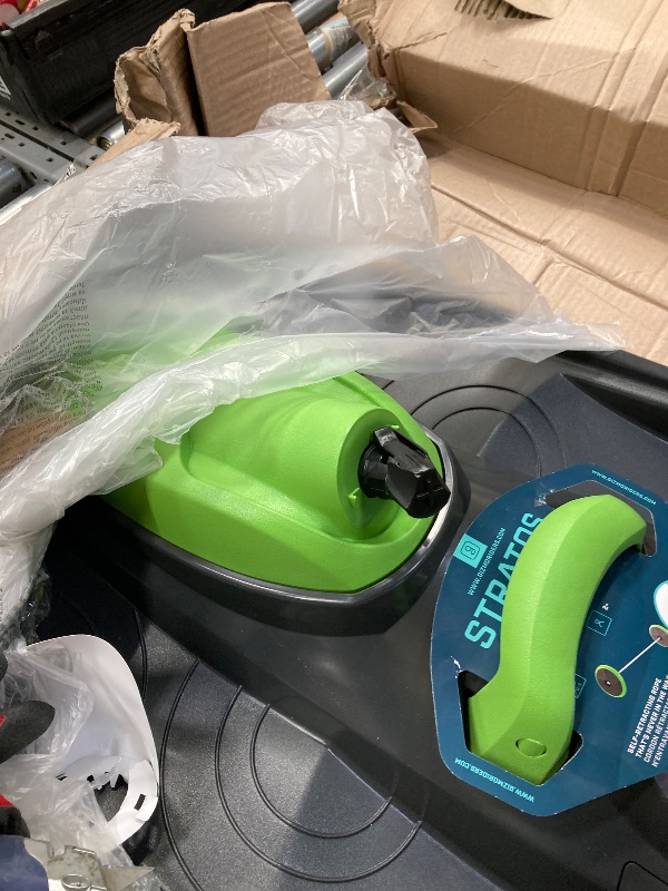 Photo 1 of ***Selling for parts only***Gizmo Riders Snow Sled for Kids, Adults - Toboggan Sled, Easy Turning Steering Wheel, Anti-Slip Seat, Pull Up Brake, Durable Plastic Sled, Lightweight, Snow Sleds, Age 3+, 260 lbs