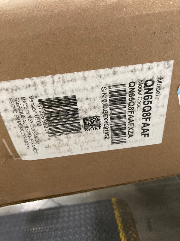 Photo 1 of ***NO RETURNS-NO REFUNDS/BROKEN SCREEN-PARTS ONLY****Samsung 65-Inch Class QLED Q8F 4K UHD Smart TV (2025 Model) Q4 AI Processor, 100% Color Volume with Quantum Dot, AirSlim Design, Endless Free Content, Samsung Vision AI, Alexa Built-in