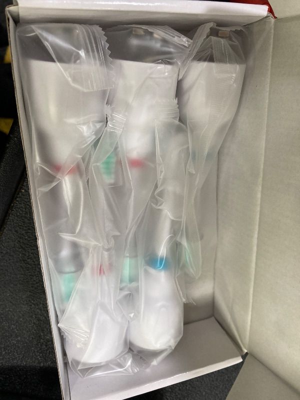 Photo 1 of ***1 missing***Replacement Toothbrush Heads for Philips Sonicare E-Series/Essence/Xtreme/Elite and Other Screw-on Models, 6 Pack, Medium Soft Dupont Bristles***1 missing***