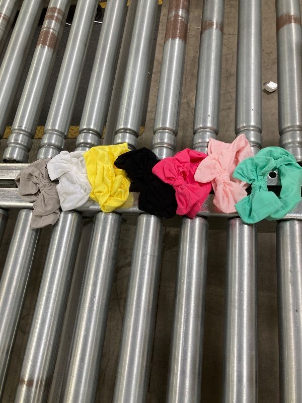 Photo 1 of ***MISSING PIECES -SELLING AS IS *** Jesries 7 PCS Baby Headbands Soft Nylon Hairbands with Bows Girls Hair Accessories for Newborn Infant Toddler Kids Handmade
