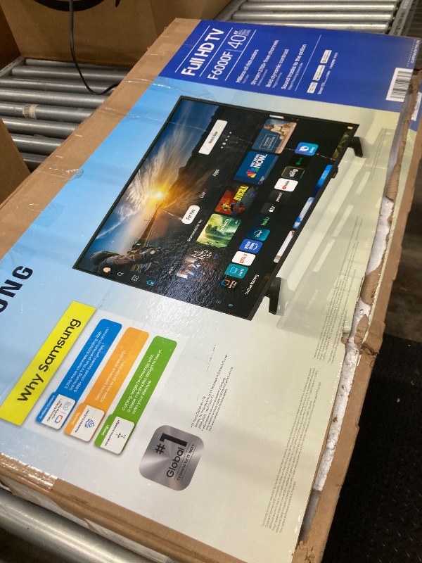 Photo 1 of **NO REFUNDS OR RETURNS** SAMSUNG 40-Inch Class Full HD F6000 Smart TV (2025 Model) HDR, Object Tracking Sound Lite, Knox Security, One UI Tizen, Smart TV