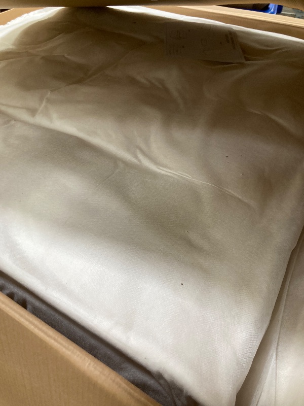 Photo 1 of ****MISSING PIECES -SELLING AS PARTS ONLY***Jennifer Taylor Home Arwen Modular Pillow-Back Lounge U-Sectional Sofa, White Beige Linen Blend  ***BOX RIPPED/TORN***