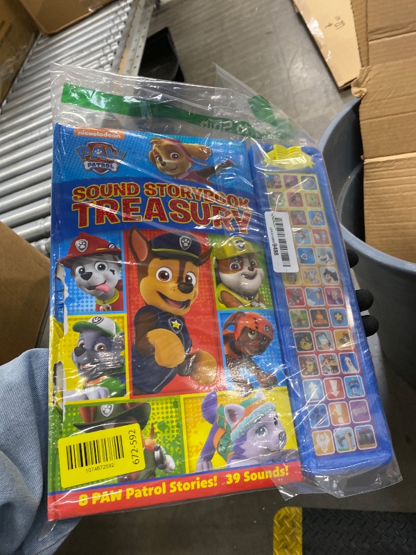 Photo 1 of **Book is torn**Nickelodeon Paw Patrol - Sound Storybook Treasury - PI Kids
