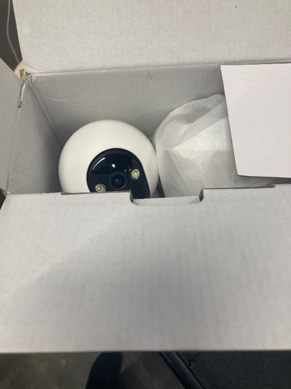 Photo 1 of ***The power cords are missing***GUOANVISION Baby Monitor with Camera and Audio, Smart Motion Tracking & 3X Zoom, Indoor Camera, Color Night Vision, 5G/2.4G WiFi, Two-Way Audio, 3MP 355° Pan Tilt, Pet Camera, SD/Cloud, 2 Pack***The power cords are missing