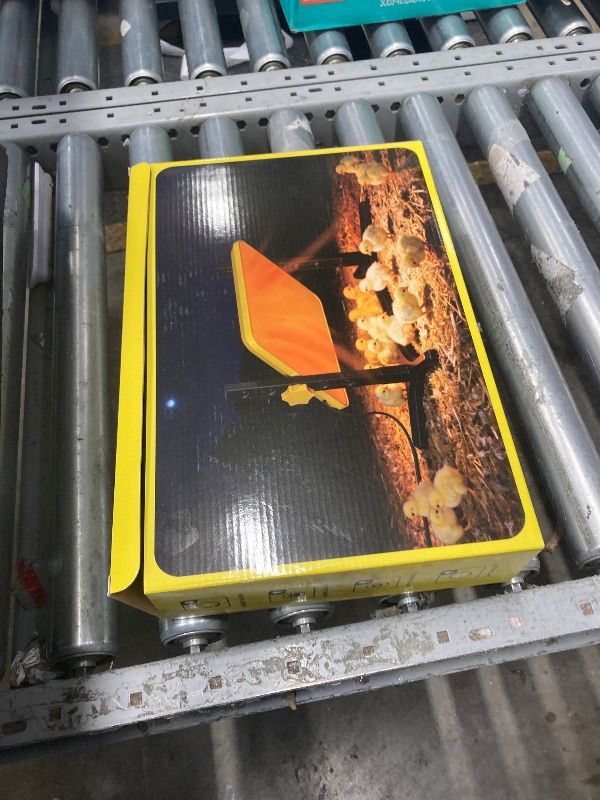 Photo 1 of **MISSING ONE SIDE POLE***Lobeline Chick Brooder Plate, 50-158°F Brooder & Chicken Heater for Coop with Smart Thermostat, UL Certified Radiant Chick Heat Plate for Poultry, 5-Height & 360° Adjustable Angle, Winter Heating