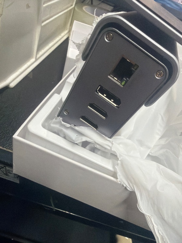 Photo 1 of ?15-in-1 USB C Hub & Vertical Docking Station 3 Monitors? Dual Monitor 2 HDMI and Triple Monitor Includes DP,10Gbps USB 3.2, SD/TF, Gigabit Ethernet -for Dell/HP/Lenovo, MacBook/Surface,Phone ect.
