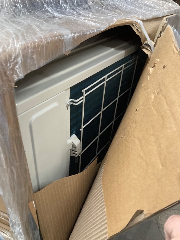View 3 of **PARTIAL SET/OUTDOOR UNIT WITH MISSING PARTS ONLY***GARVEE 12,000 BTU Mini Split AC & Heat Pump | 115v, Inverter, Smart WiFi, Remote | Ultra-Quiet, Energy Efficient for 750 Sq.Ft Space