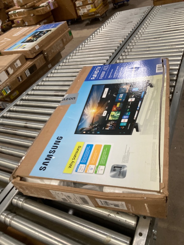 Photo 1 of ***DAMAGED -SELLING AS IS *** SAMSUNG 40-Inch Class Full HD F6000 Smart TV (2025 Model) HDR, Object Tracking Sound Lite, Knox Security, One UI Tizen, Smart TV