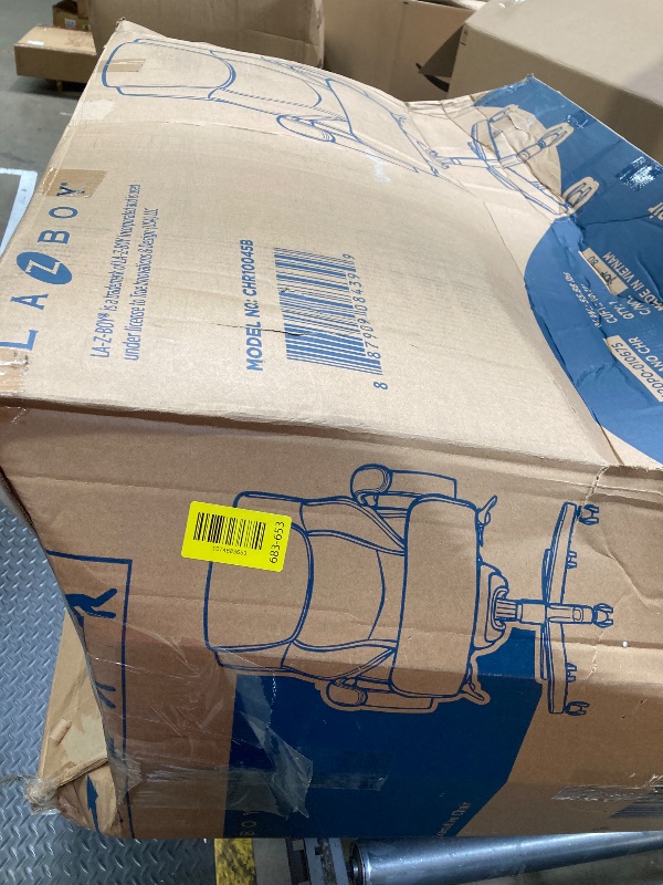View 3 of ** item used and been assembled, marks on chair and missing bolts.***GTPLAYER Big and Tall Gaming Chair 400lbs Heavy Duty Office Chair with Foot Rest & Ergonomic Pocket Spring Cushion, High Back Lumbar Support for Lower Back Pain Relief, Ergo Black