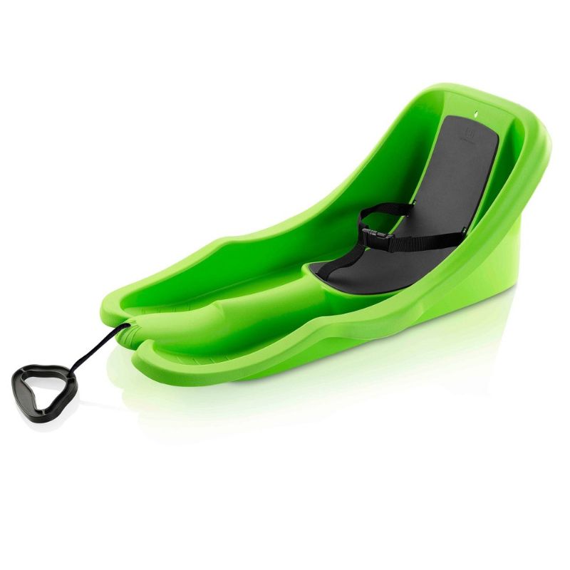 Photo 1 of ***MISSING PART-SELLING AS IS *** Riders: Baby, Toddler Sled - 3-Point Safety Harness, Retractable Tow Strap, Anti-Slip Seat, Sturdy Plastic Snow Sleds for Kids and Infants, Outdoor