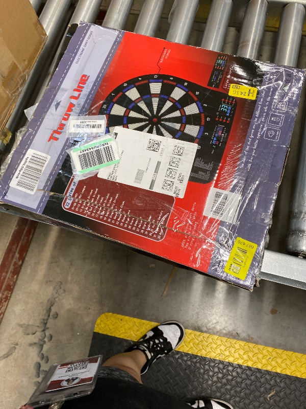 View 2 of **PARTS ONLY***Haoteey Electronic Dart Board, Digital Dartboard Soft Tip, 32 Games and 359 Variants with Colorful Cricket Display, 100 Soft Tips