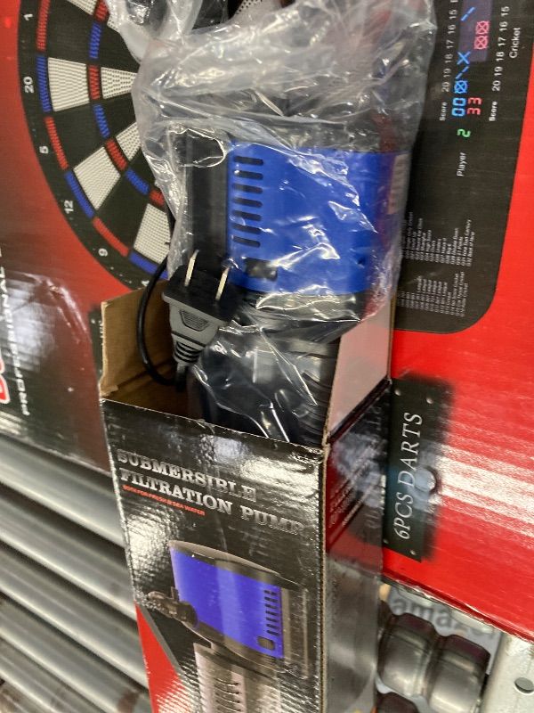 View 4 of **PARTS ONLY***Haoteey Electronic Dart Board, Digital Dartboard Soft Tip, 32 Games and 359 Variants with Colorful Cricket Display, 100 Soft Tips
