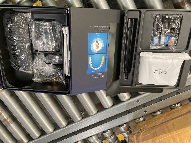 Photo 1 of **PARTS ONLY/NO TOOTHBRUSH****Philips Sonicare DiamondClean Smart 9750 Electric Toothbrush - Sonic Toothbrush with App, Pressure Sensor, 15 Brushing Settings, Replacement Reminder, USB Charging Travel Case, Lunar Blue, HX9954/74