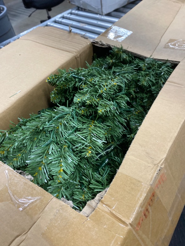 Photo 1 of  7 Ft Artificial Slim Christmas Tree.