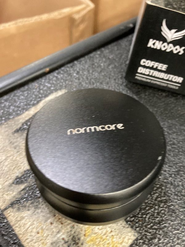 Photo 1 of **NOT IN ORIGINAL BOX**Normcore 51mm Gravity Distribution Tool, Gravity Adaptive Espresso Distributor, Espresso Coffee Leveler Tool for 51mm Delonghi Portafilter, 304 Stainless Steel 5 Blade base