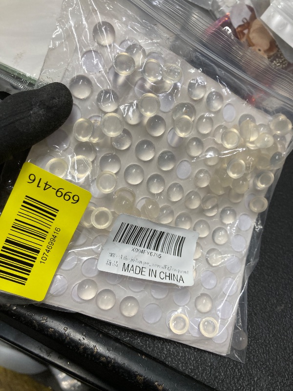 Photo 1 of *Unsure how many work right* 200Pcs Cabinet Door Bumpers- Rubber Door Stoppers for Cabinets and Drawers?Premium Eco-Friendly Silicone, Strong Adhesion,Transparen