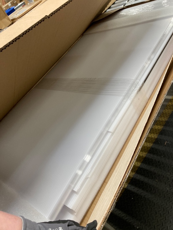 Photo 1 of *Box 2/2 ONLY* 6x10 FT Greenhouse Polycarbonate panels