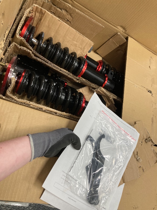 Photo 1 of *RED* ECCPP Coilovers Struts fit for BMW for 320i,for 325Ci,for 325i 2001-2005,for 323Ci,for 328Ci 2000,for 323i,for 330Ci,for 330i 2001-2006 Height Adjustable Coilovers Suspension Kit Spring Strut Shock